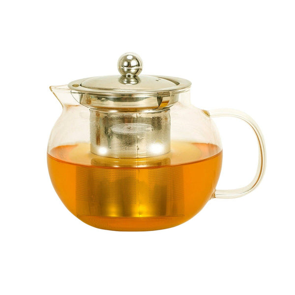 22oz 4.5"H Glass Tea Pot (1/24)