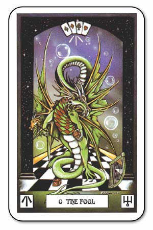 Dragon Tarot - the Fool