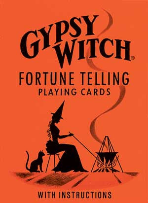 Gypsy Witch Fortune Telling Playing Cards - Box
