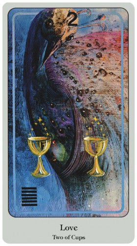 Haindl Tarot - Two of Cups, Love