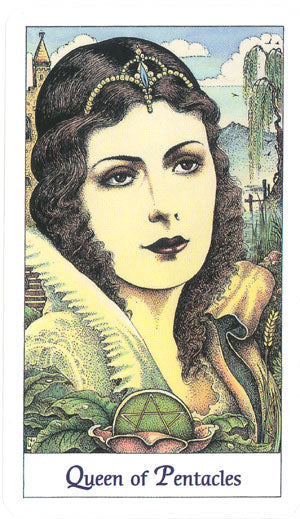 Queen of Pentacles - Cosmic Tarot