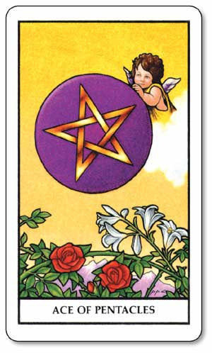 Connolly Tarot - Ace of Pentacles