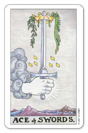 Universal Waite - Ace of Swords