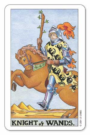 Universal Waite - Knight of Pentacles
