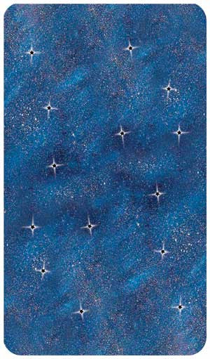 Celestial Tarot - Back of Card