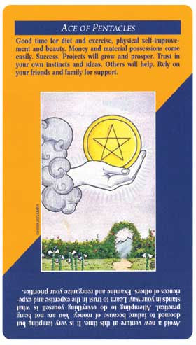Quick and Easy Tarot - Ace of Pentacles