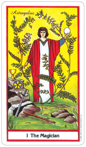 Herbal Tarot - the Magician
