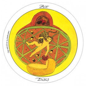 Motherpeace Tarot - Ace of Disks