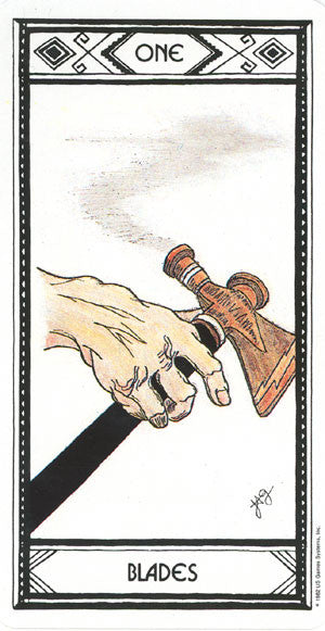 Native American Tarot - Ace of Blades