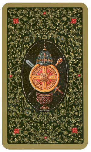 Russian Tarot of St Petersburg - Back of card