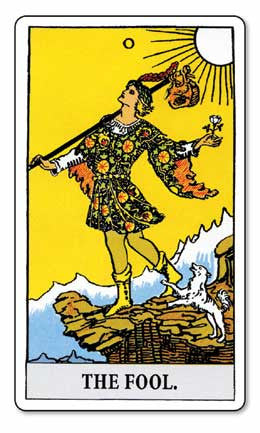 Rider-Waite Tarot - the Fool