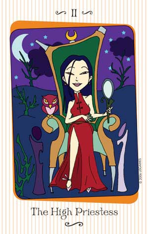 Vanessa Tarot - The High Priestess