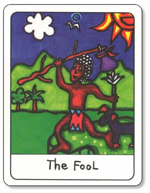 African Tarot Fool