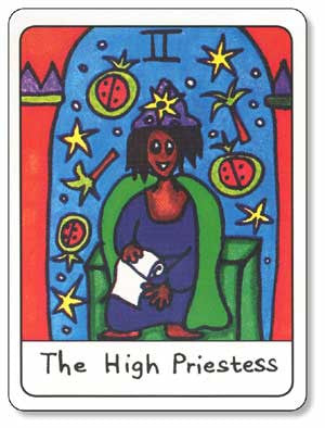 African Tarot High Priestess