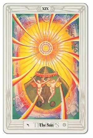 Thoth Deck - The Sun