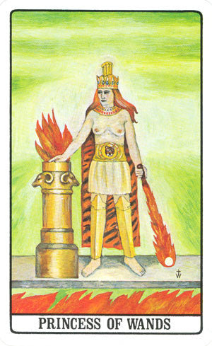Goddess Tarot - Princess of Wands