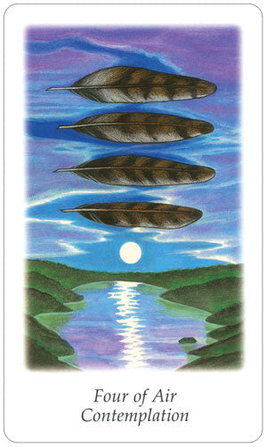 Vision Quest Tarot Deck - Four of Air