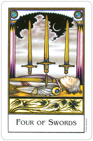 New Palladini Tarot - Four of Swords
