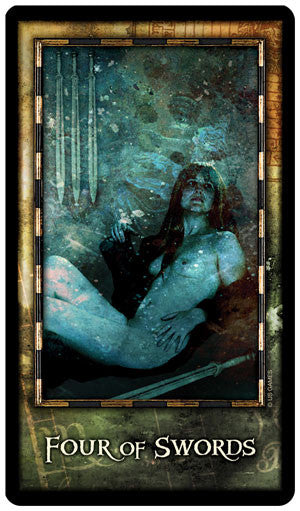 Archeon Tarot - Four of Swords