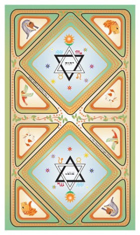Brotherhood of Light Egyptian Tarot - Back
