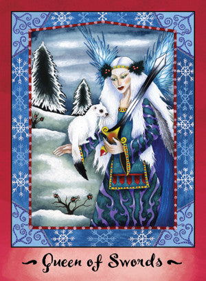 Faerie Tarot - Queen of Swords