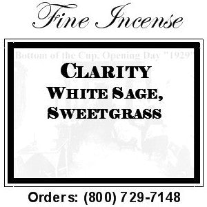Incense - White Sage and Sweetgrass for Clarity