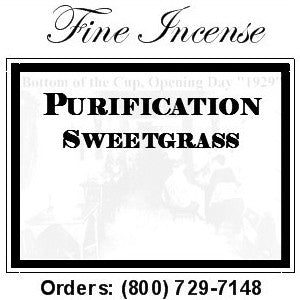 Incense - Sweetgrass for Purification