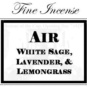 Incense - White Sage, Lavender and Lemongrass To Clear the Air