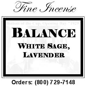 Incense - White Sage and Lavender for Balance