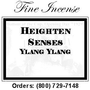 Ylang Ylang incense - Heighten Senses