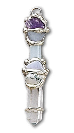 Inner Peace baby wand pendant