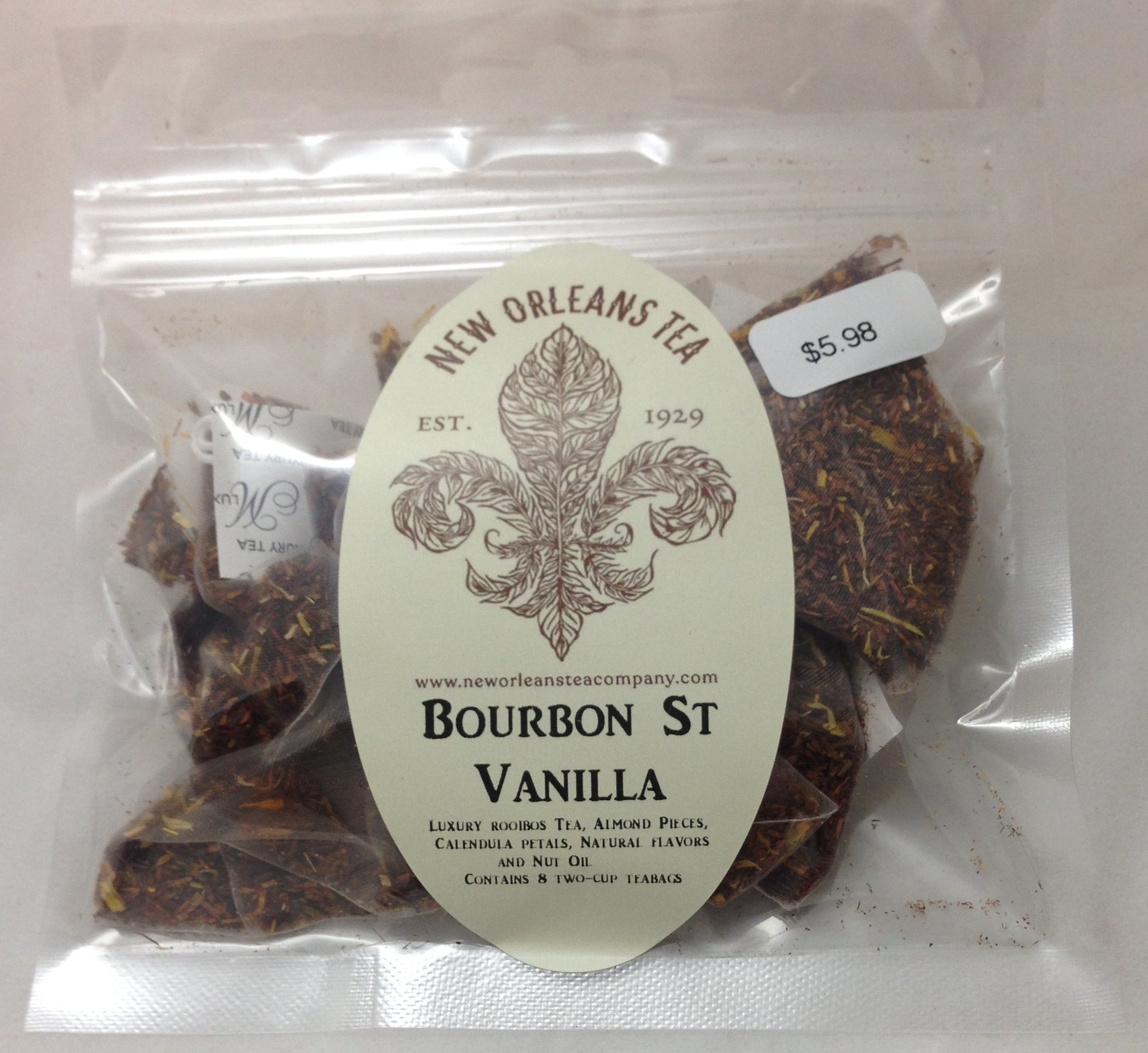 ROUGE BOURBON® - Red tea rooibos in tea bag