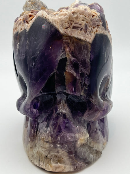 Amethyst Skull
