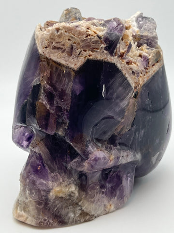 Amethyst Skull