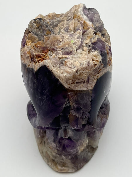 Amethyst Skull