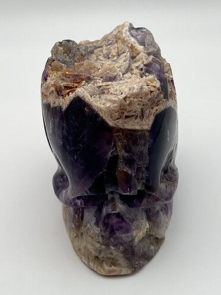 Amethyst Skull
