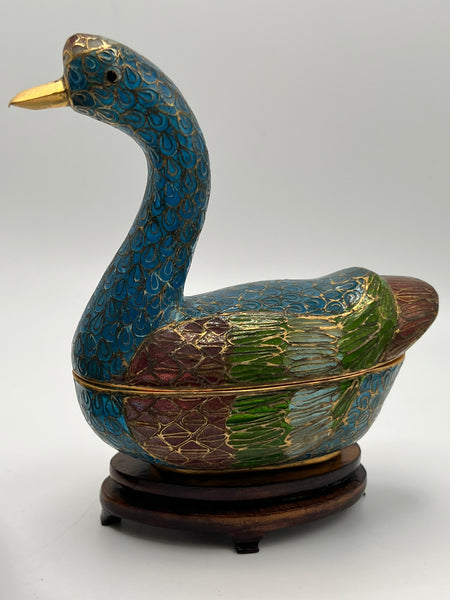 Cloisonné Geese