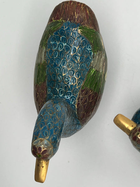 Cloisonné Geese