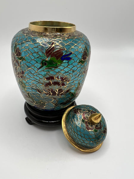 Cloisonné Ginger Jars