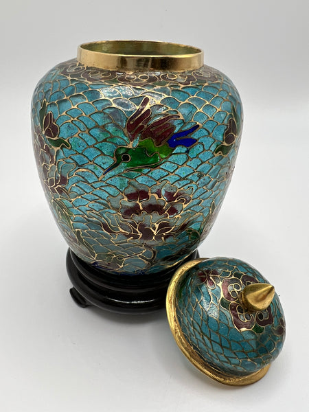 Cloisonné Ginger Jars