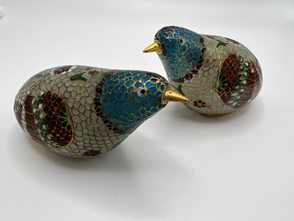 Cloisonné Quails