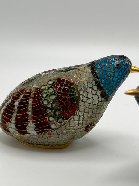 Cloisonné Quails