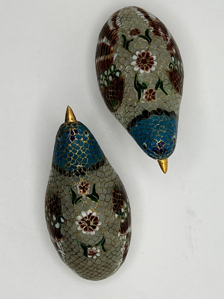 Cloisonné Quails